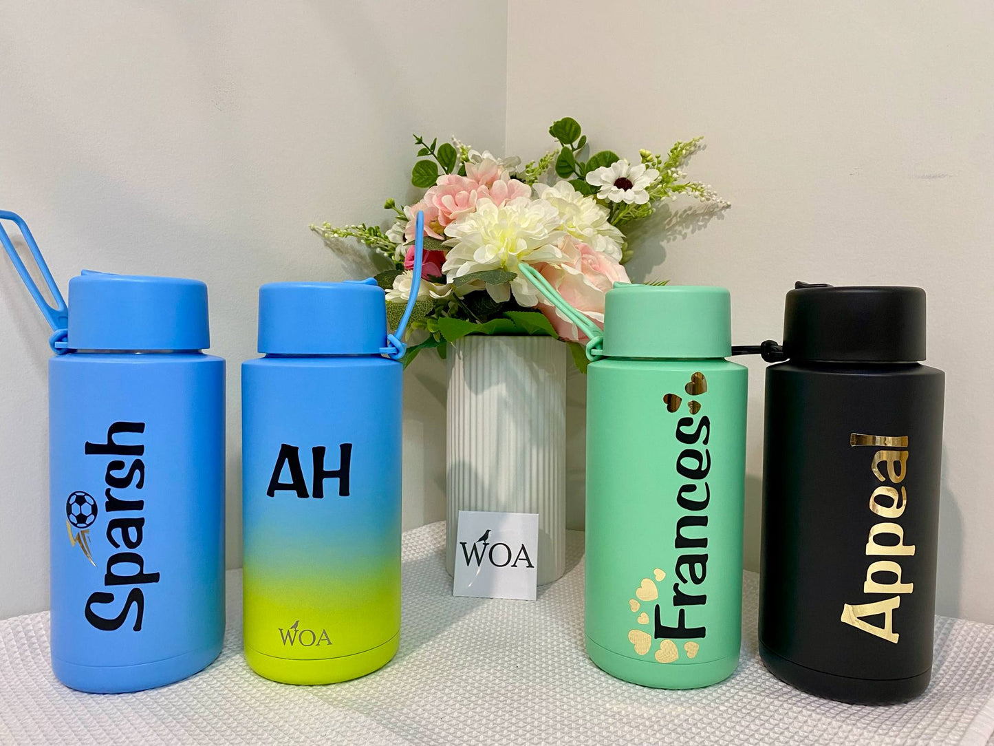 Insulated water bottle - Grip lids