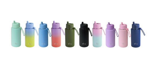 Insulated water bottle - Straw lids