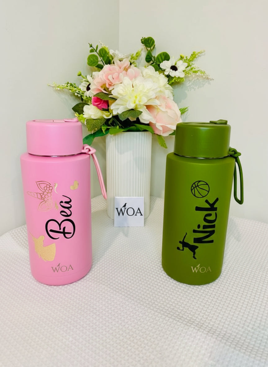 Insulated water bottle - Grip lids